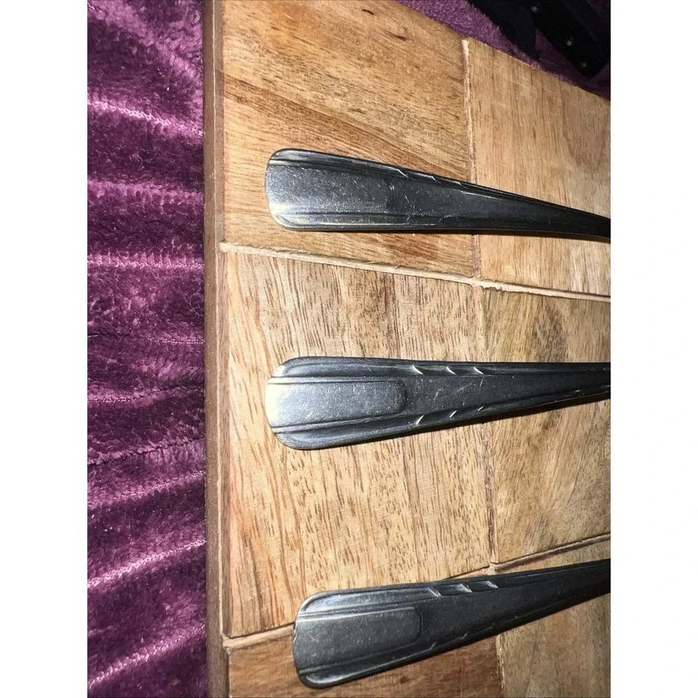 HULL Lifetime Stainless Dinner Fork Lot Of 3